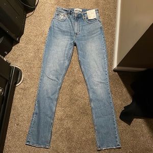 Abercrombie the skinny high rise jeans